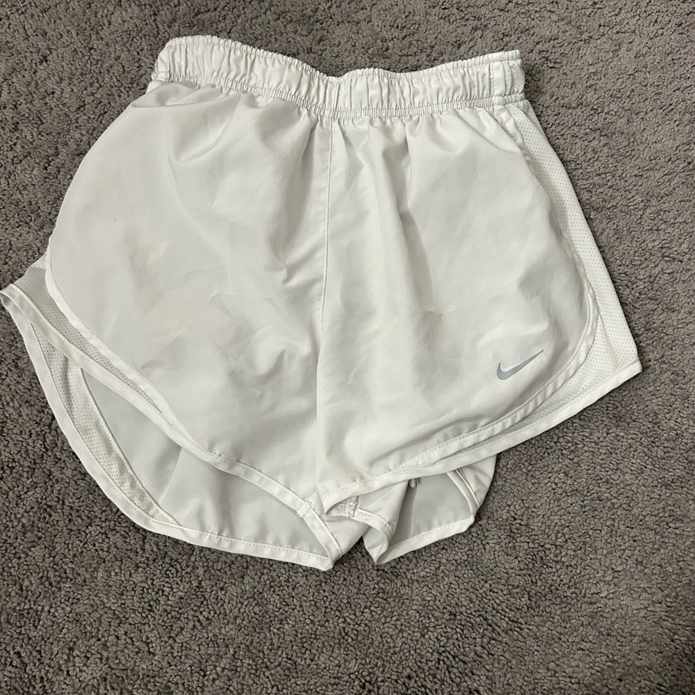 Nike Women's Athletic White Shorts